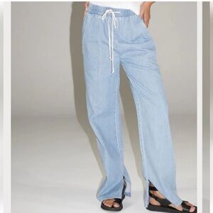 Vinh Chambray LNA Relaxed Fit Denim with Drawstrings